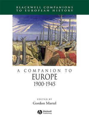 cover image of A Companion to Europe 1900-1945